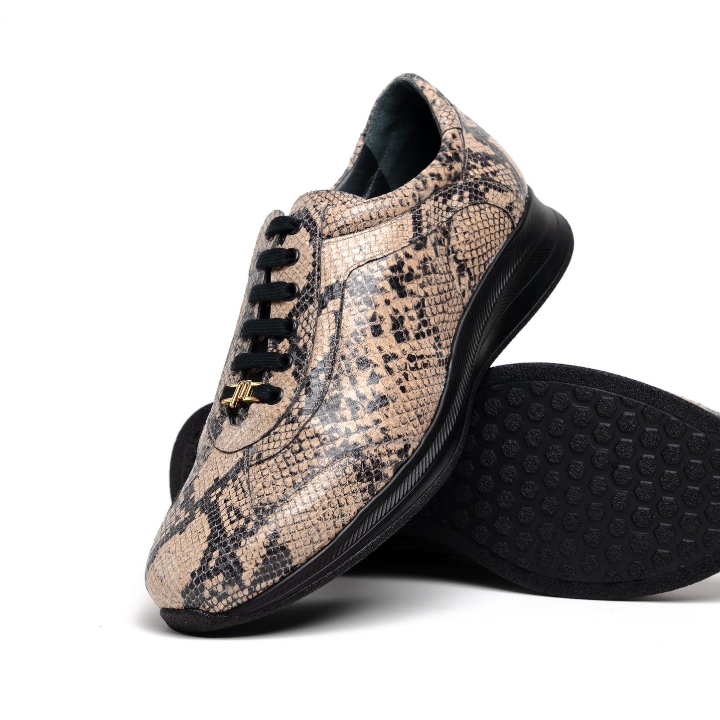 maseratti snake sneaker sand 2