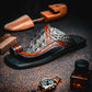 Maseratti Palms Embossed Caiman & Crocodile Sandals 7