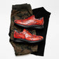 maseratti snake sneaker red 12