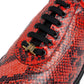 maseratti snake sneaker red 3