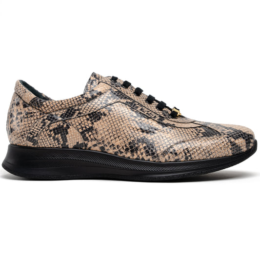 maseratti snake sneaker sand