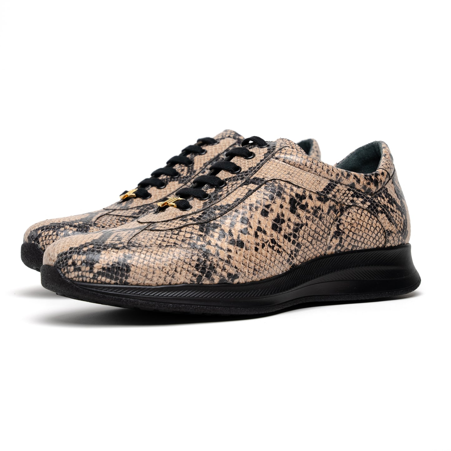 maseratti snake sneaker sand 4