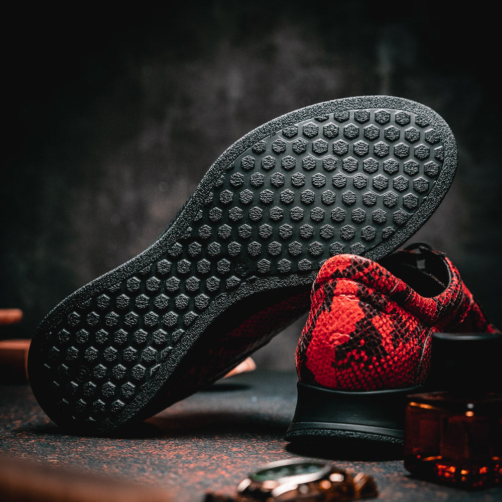 maseratti snake sneaker red 16
