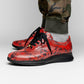 maseratti snake sneaker red 8