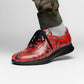 maseratti snake sneaker red 9