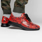 maseratti snake sneaker red 10