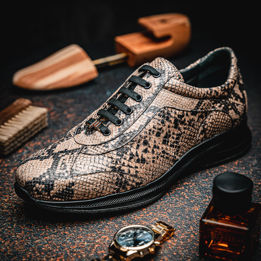 maseratti snake sneaker sand 13